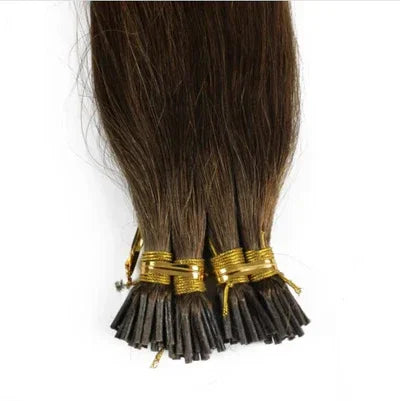 Brown (4) I-Tips - TAMY DOLL HAIR